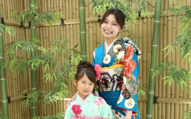 成人式×七五三前撮り/姉妹で前撮り撮影ご利用のお客様ご紹介♪姉妹で和装姿でとても華やかでした♡