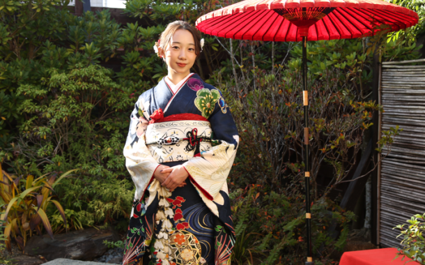 成人式前撮り×ガーデン撮影ご利用のお客様ご紹介♪お姉様に続けて妹様も前撮りご利用いただきました。